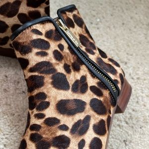 Louise Er Cie Calf Hair Ankle Booties
